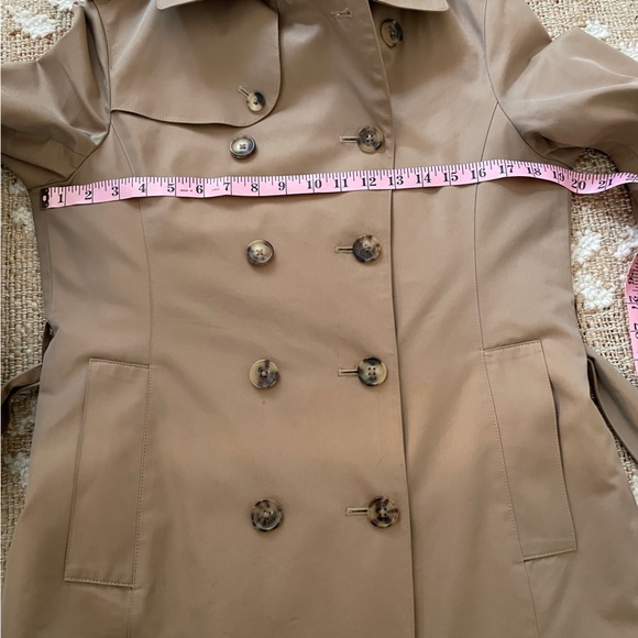 Brooks Brothers Water Repellent Trench Coat With Zip-Out Lining Size 6 - Picture 8 of 16
